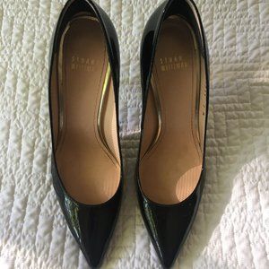 Stuart Weitzman Nouveau Patent Leather Pumps
